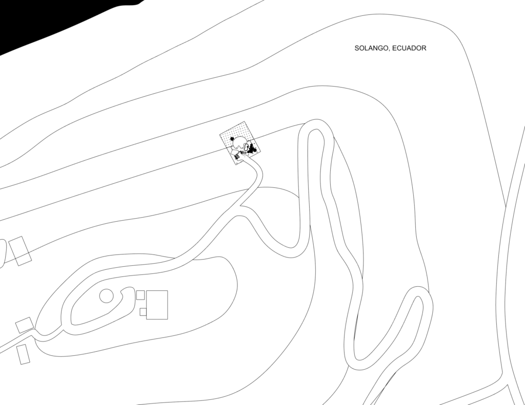 Architectural drawing of Site plan