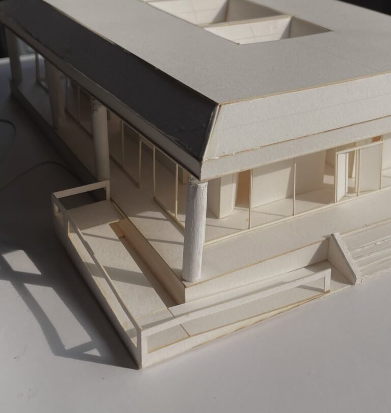 Paper model of museum for Ai Wei Wei View 6